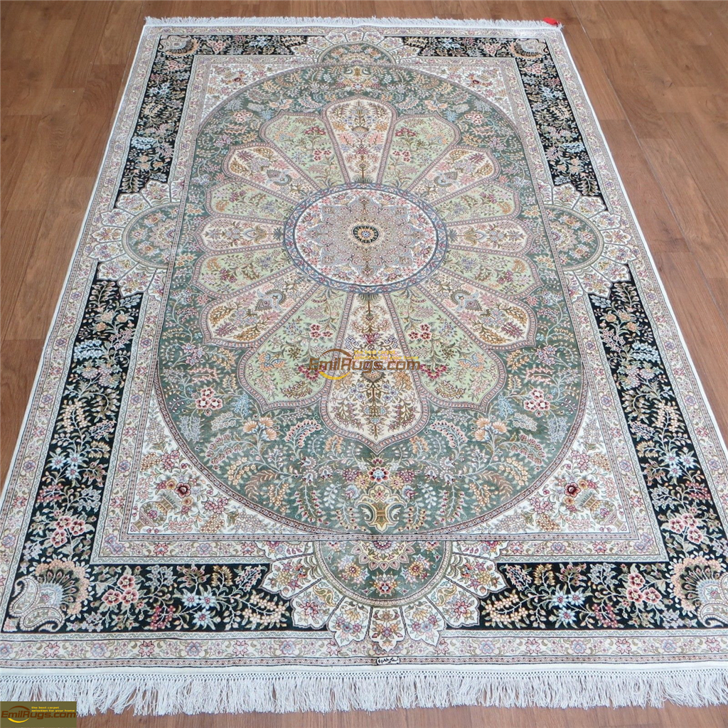 5.5x8 silk rugs1