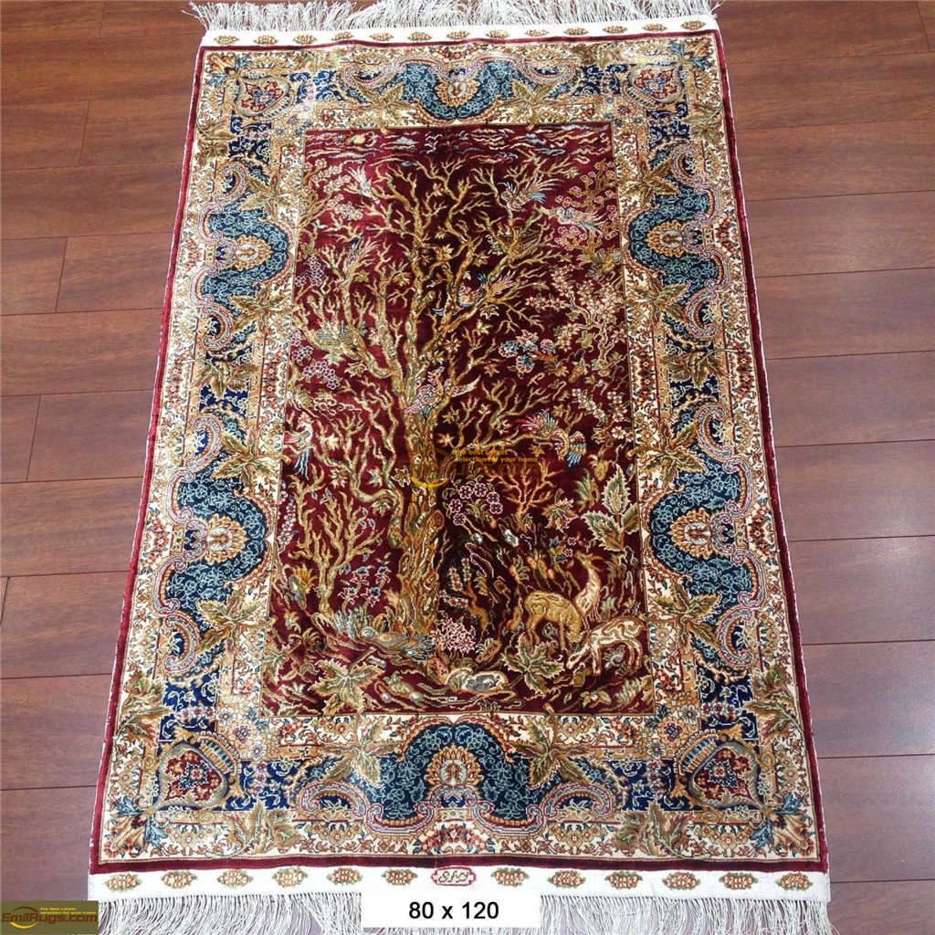 silk rugs small size7